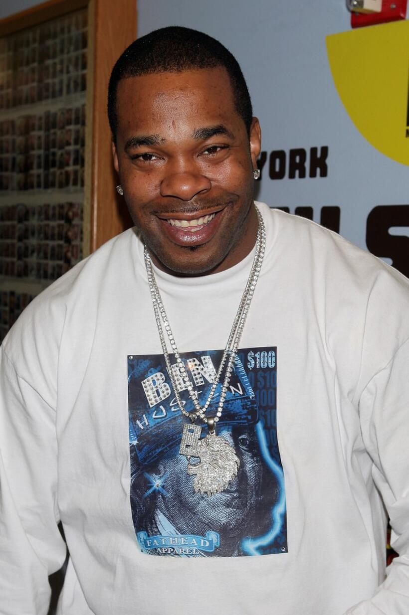 Busta Rhymes at the MTV's Total Request Live.