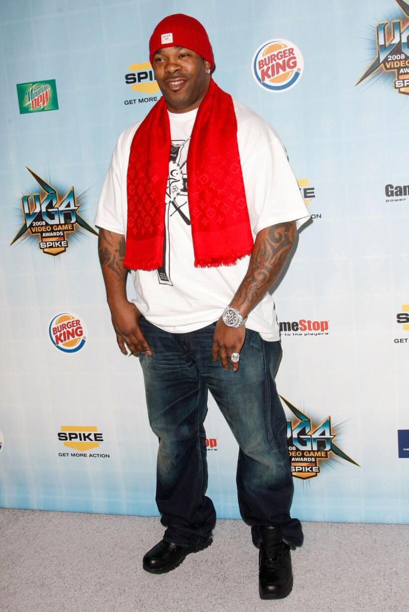 Busta Rhymes at the Spike TV's 2008 "Video Game Awards."