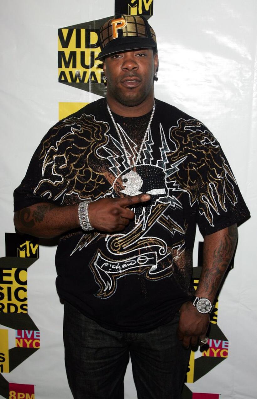 Busta Rhymes at the MTV 2006 Video Music Awards Forum.
