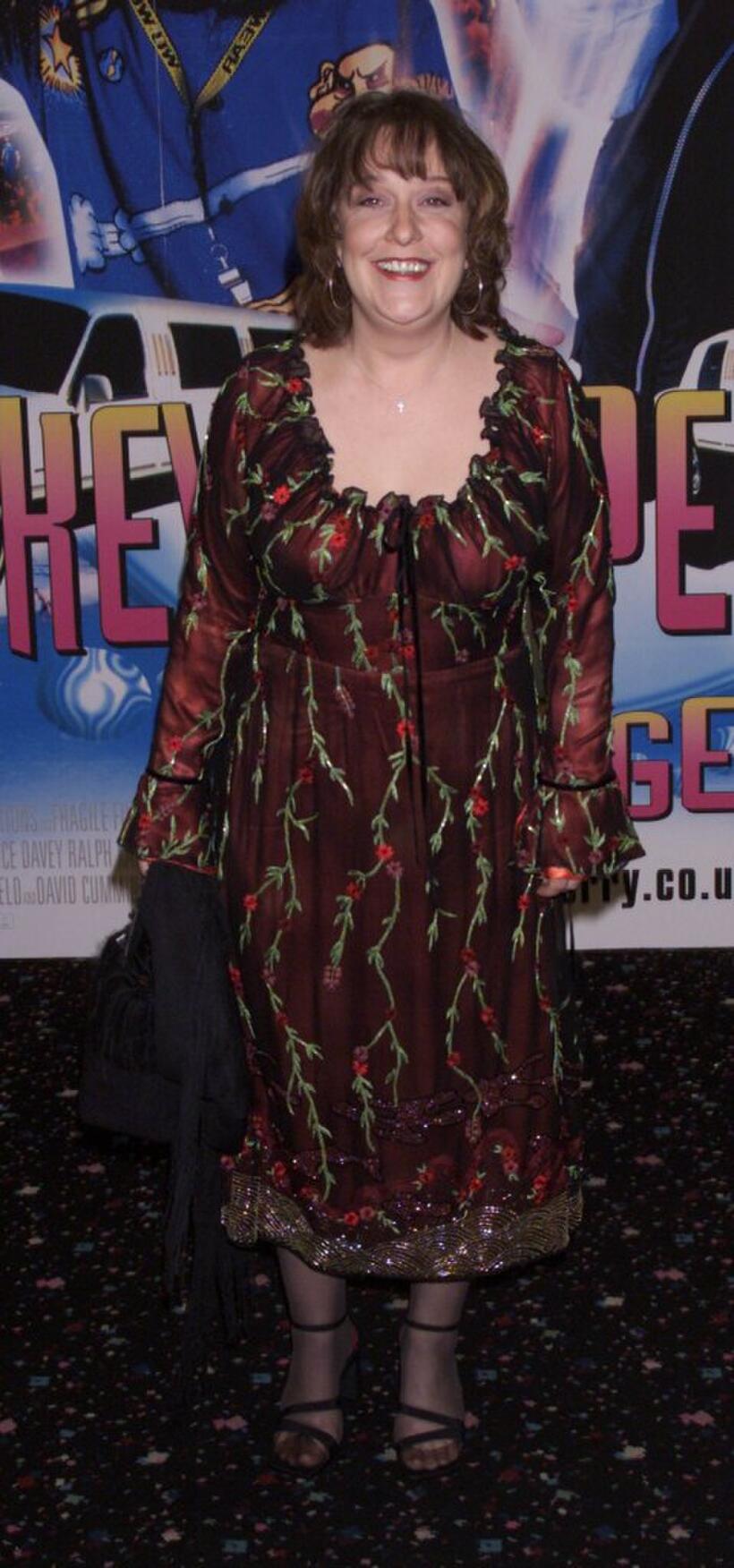 Kathy Burke at the UK premiere of "Kevin and Perry Go Large".