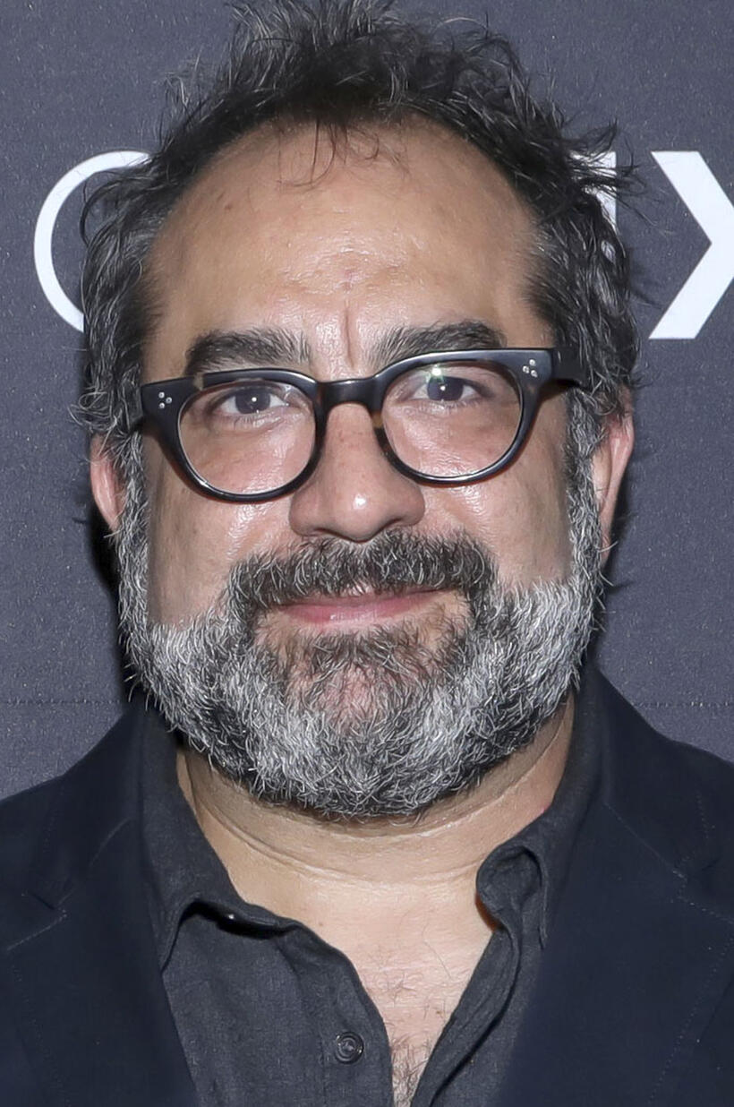 Eugenio Caballero at the screening of "Roma" in Mexico City.