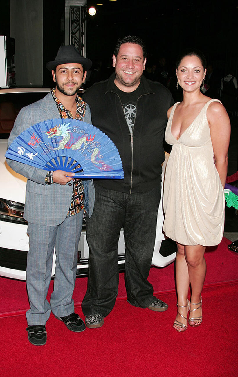 Humberto Busto, director Raul Marchand Sanchez and Elena Iguina at the Centerpiece Gala screening of "Juno" during the AFI FEST 2007.