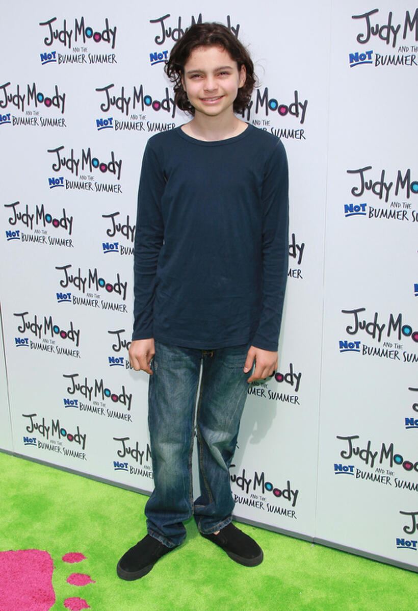 Max Burkholder at the California premiere of "Judy Moody And The NOT Bummer Summer."