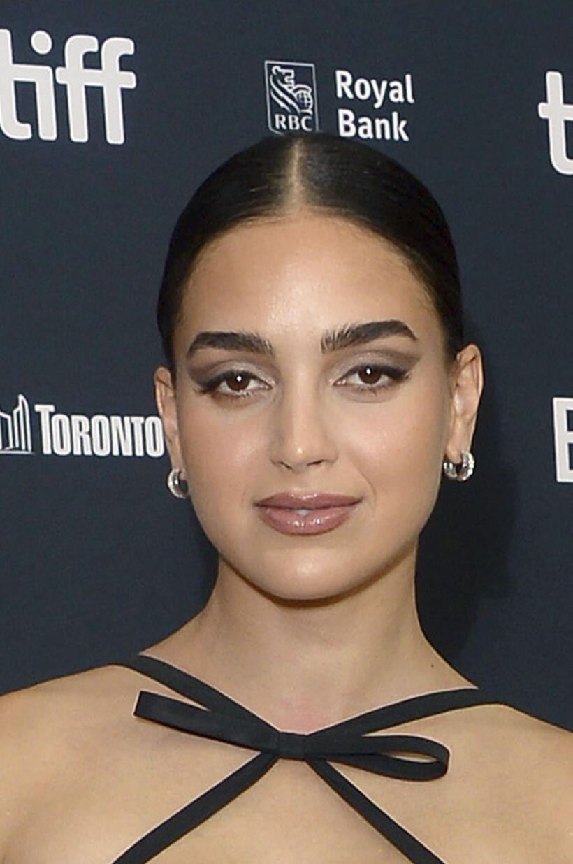 Melissa Barrera at the "Carbin" premiere during the 2022 Toronto International Film Festival.