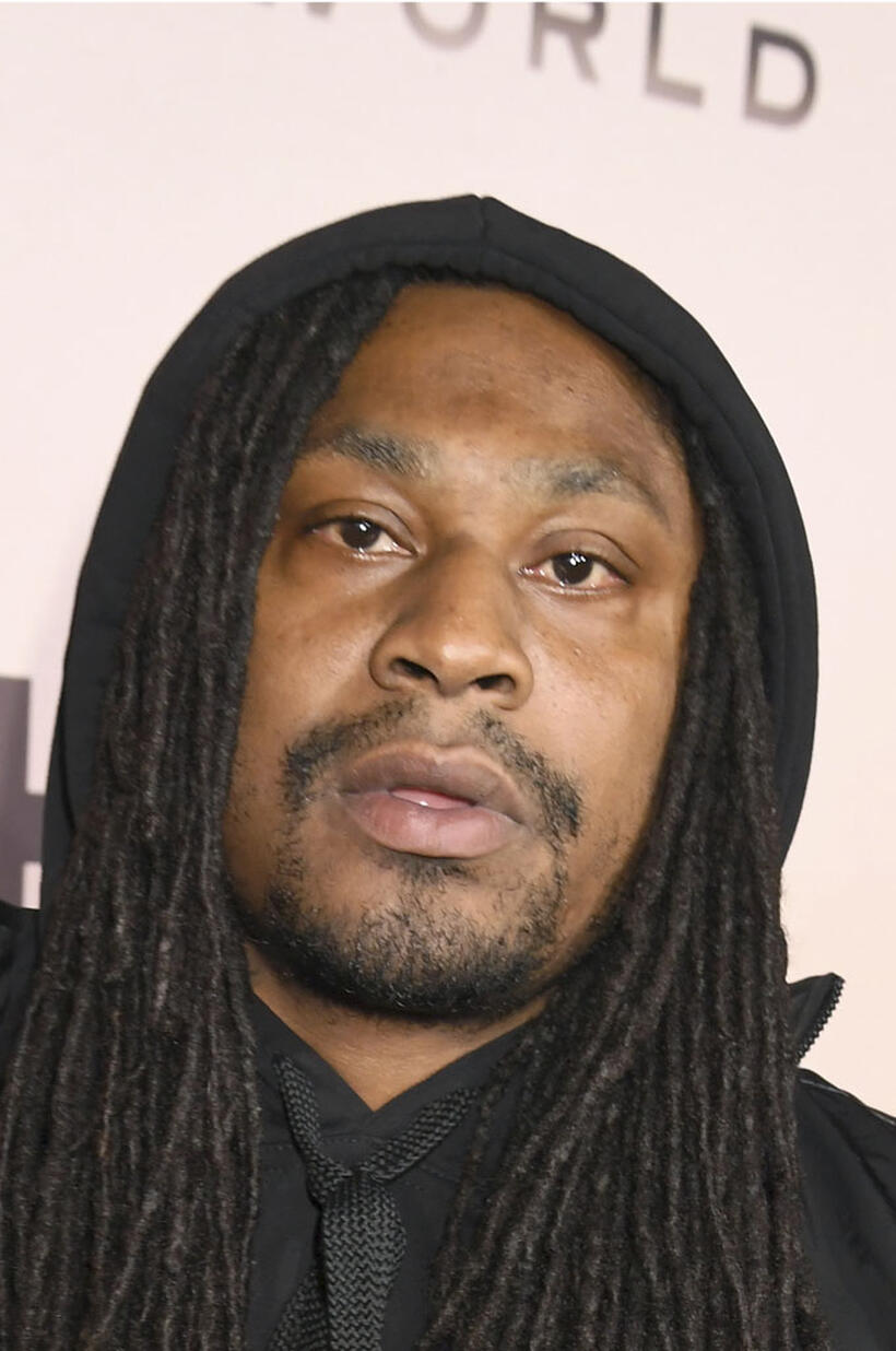 Marshawn Lynch at the Los Angeles Season 3 premiere of "Westworld".