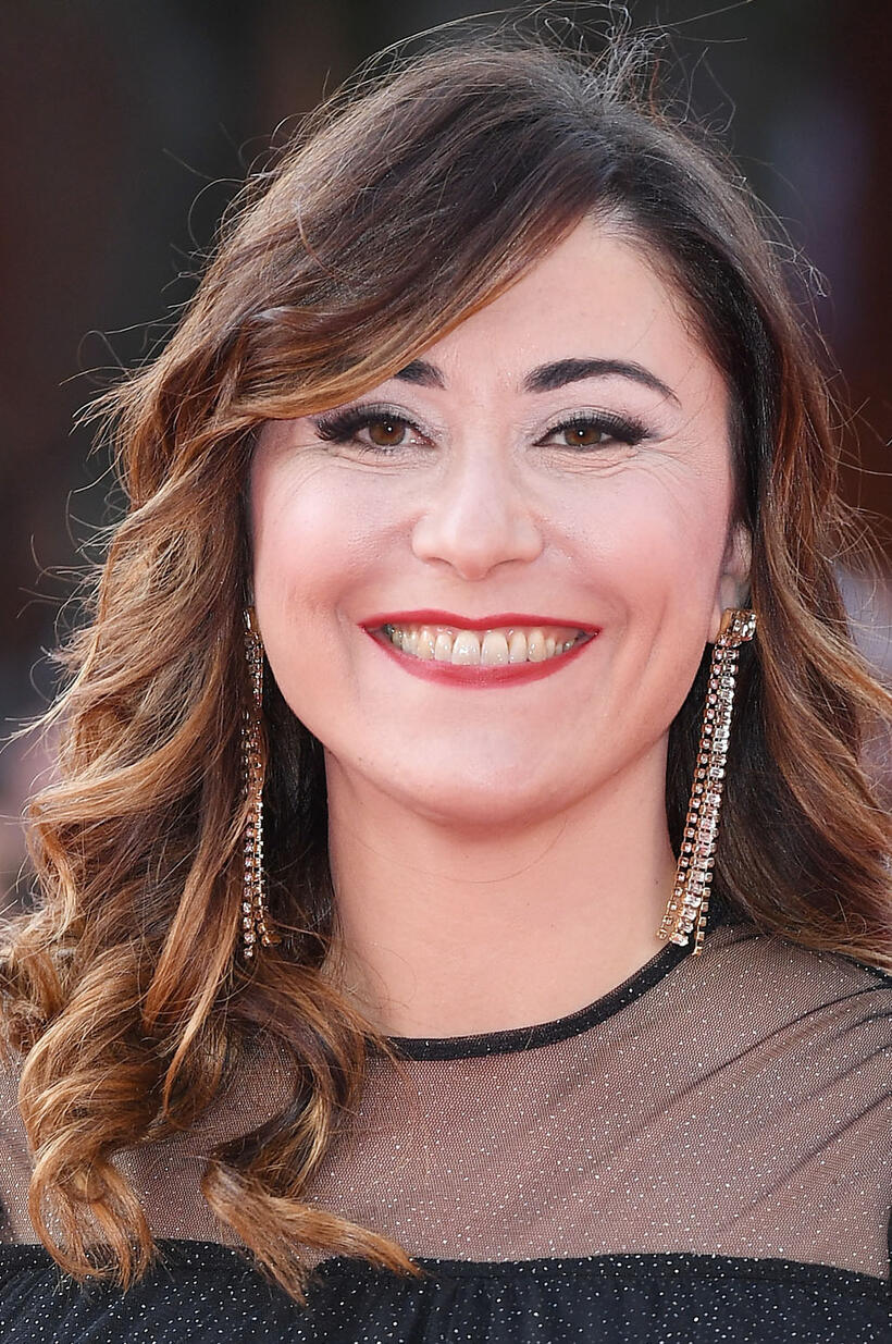 Manuela Cacciamani at the "Bar Giuseppe" red carpet during the 14th Rome Film Festival.