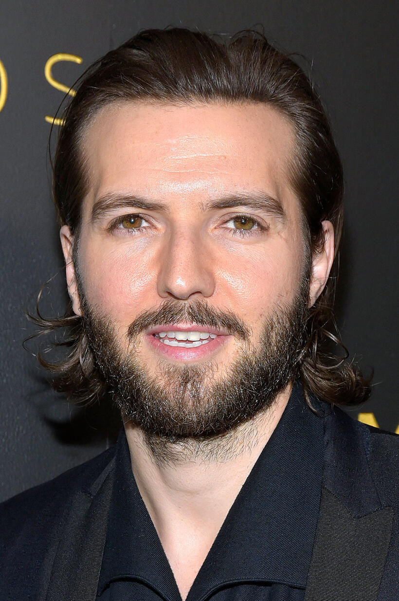 Guy Burnet at the Amazon Studios Golden Globes after party in Beverly Hills, California.