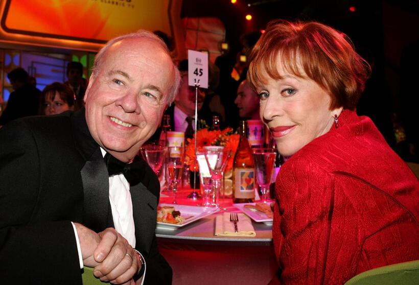 Carol Burnett and Tim Conway at the 2005 TV Land Awards at Barker Hangar.