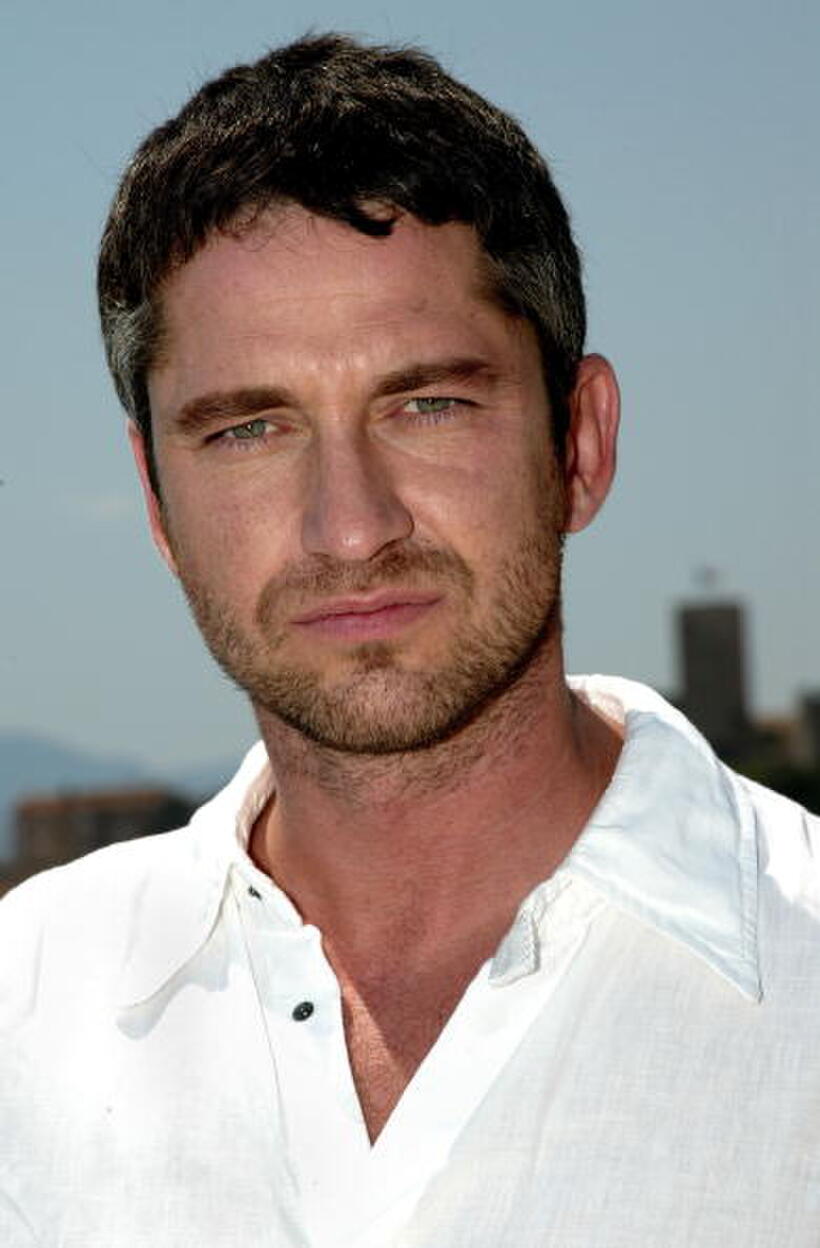 Gerard Butler at the “Dear Frankie” Press Luncheon in Cannes, France.
