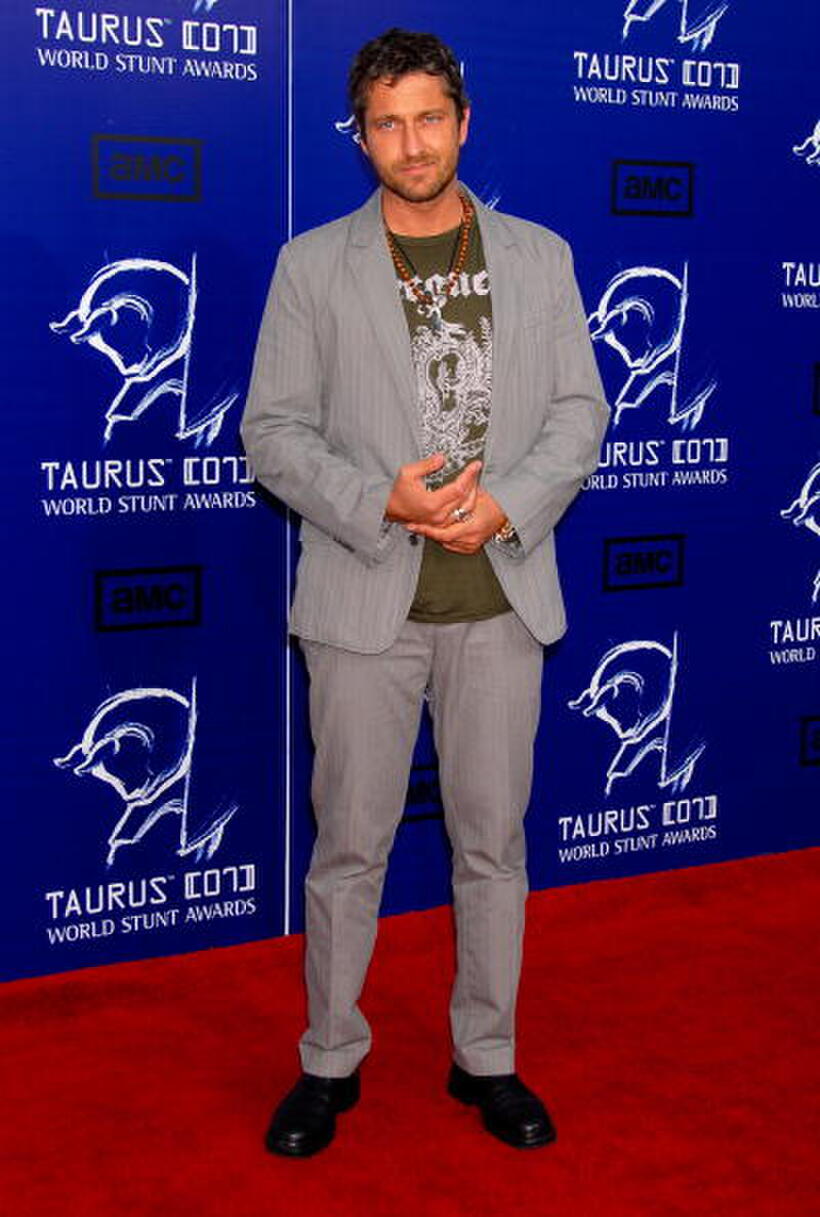 Gerard Butler at the 7th Annual Taurus World Stunt Awards In Los Angeles