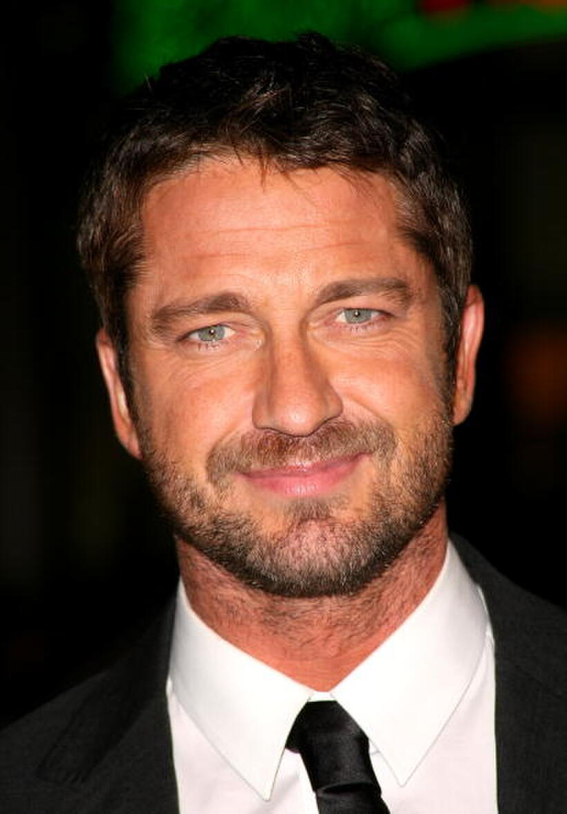 "P.S. I Love You" star Gerard Butler at the Hollywood premiere.