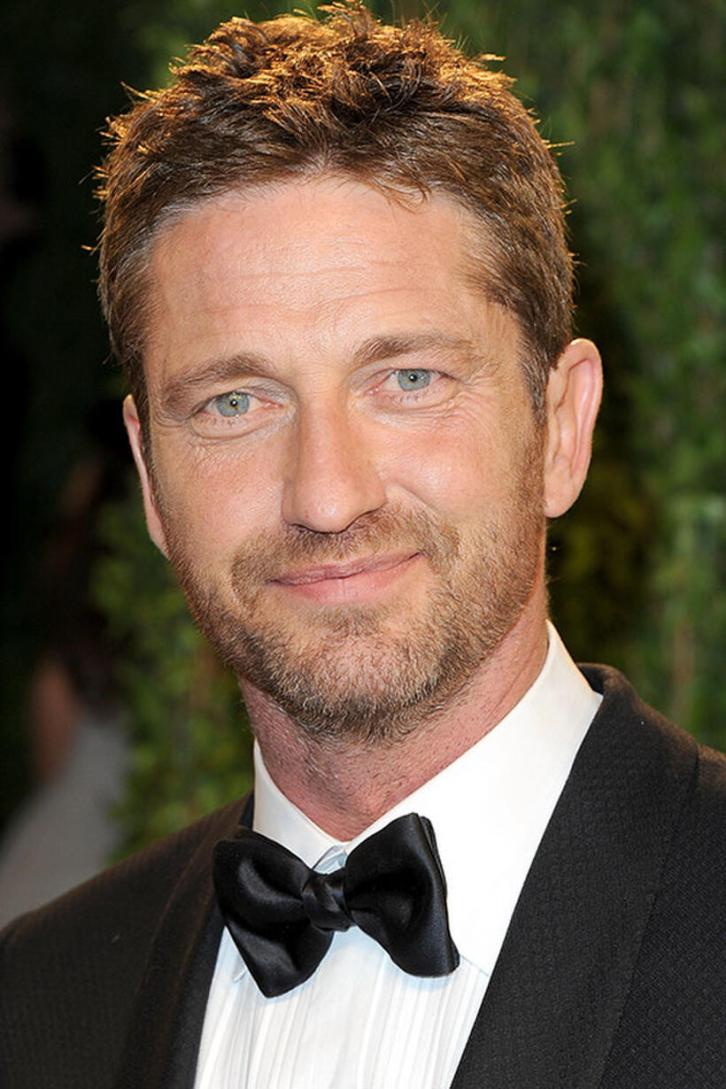 Gerard Butler at the 2013 Vanity Fair Oscar Party in Hollywood.