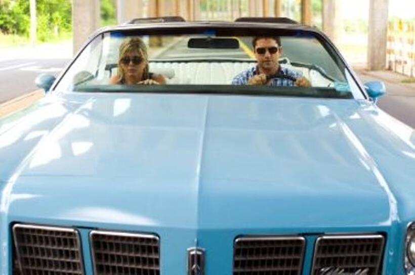 Jennifer Aniston and Gerard Butler in "The Bounty Hunter."