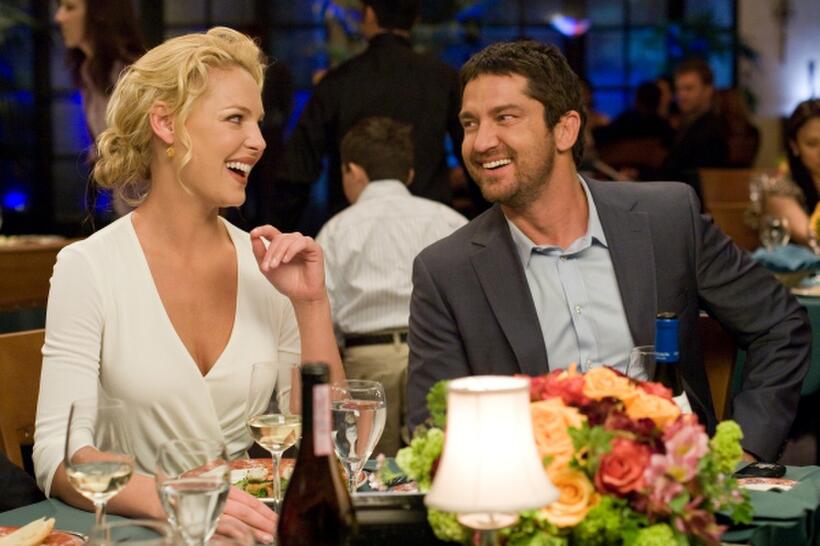 Katherine Heigl and Gerard Butler in "The Ugly Truth."