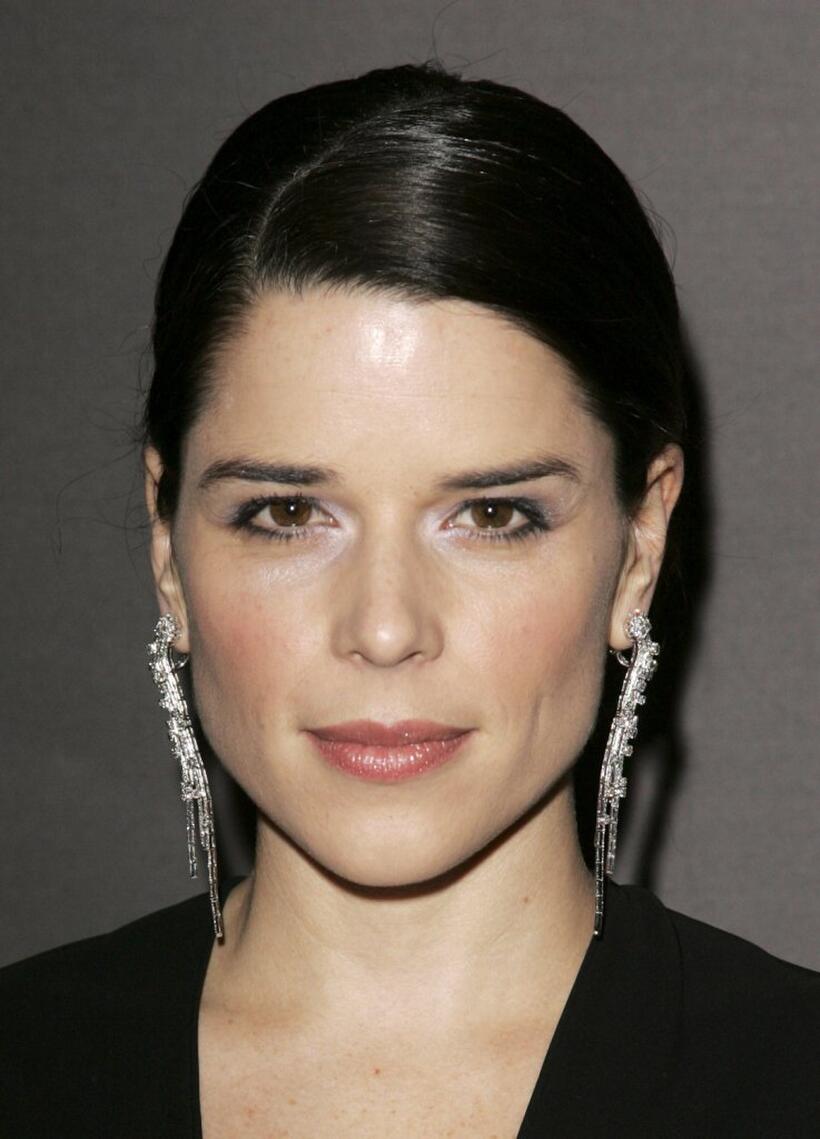Neve Campbell at The Orange British Academy Film Awards.