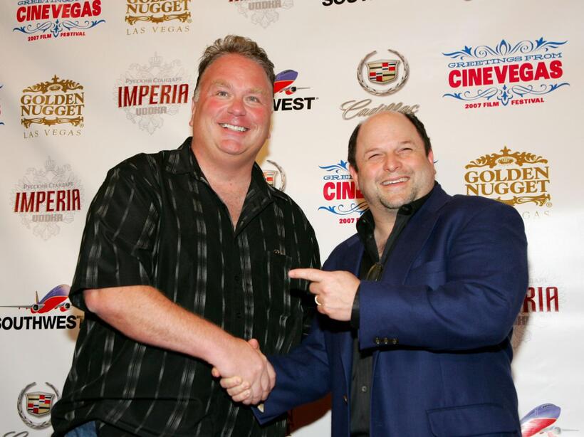 Jason Alexander and Kevin Burke at the CineVegas film festival, for the screening of "The Grand".
