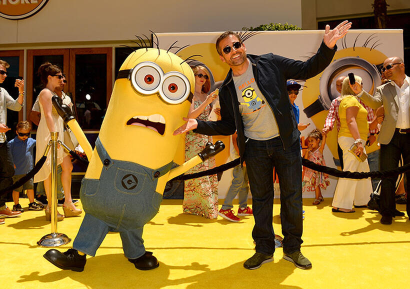 Steve Carell at the premiere of "Despicable Me 2" in Universal City, CA.