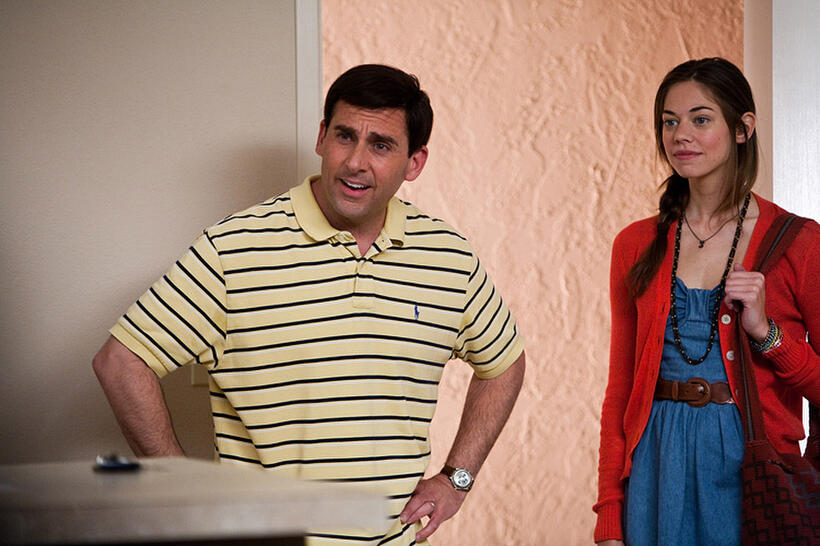Steve Carell as Cal Weaver and Analeigh Tipton as Jessica in "Crazy, Stupid, Love."