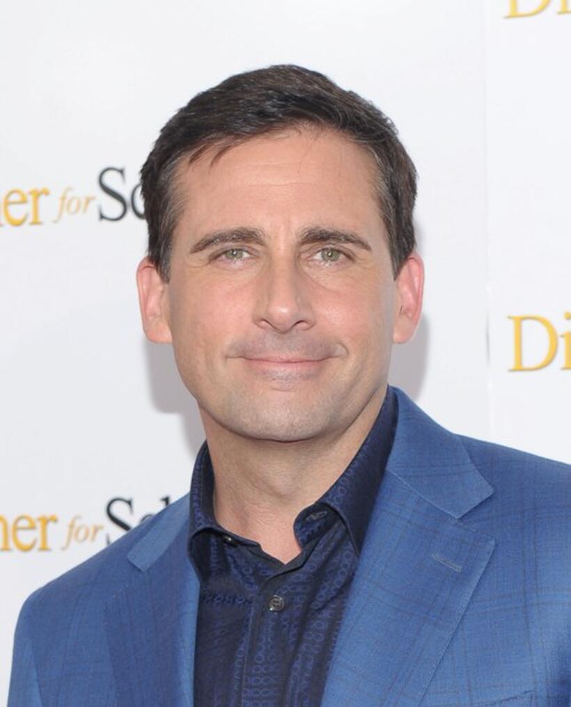 Steve Carell at the New York premiere of "Dinner For Schmucks."