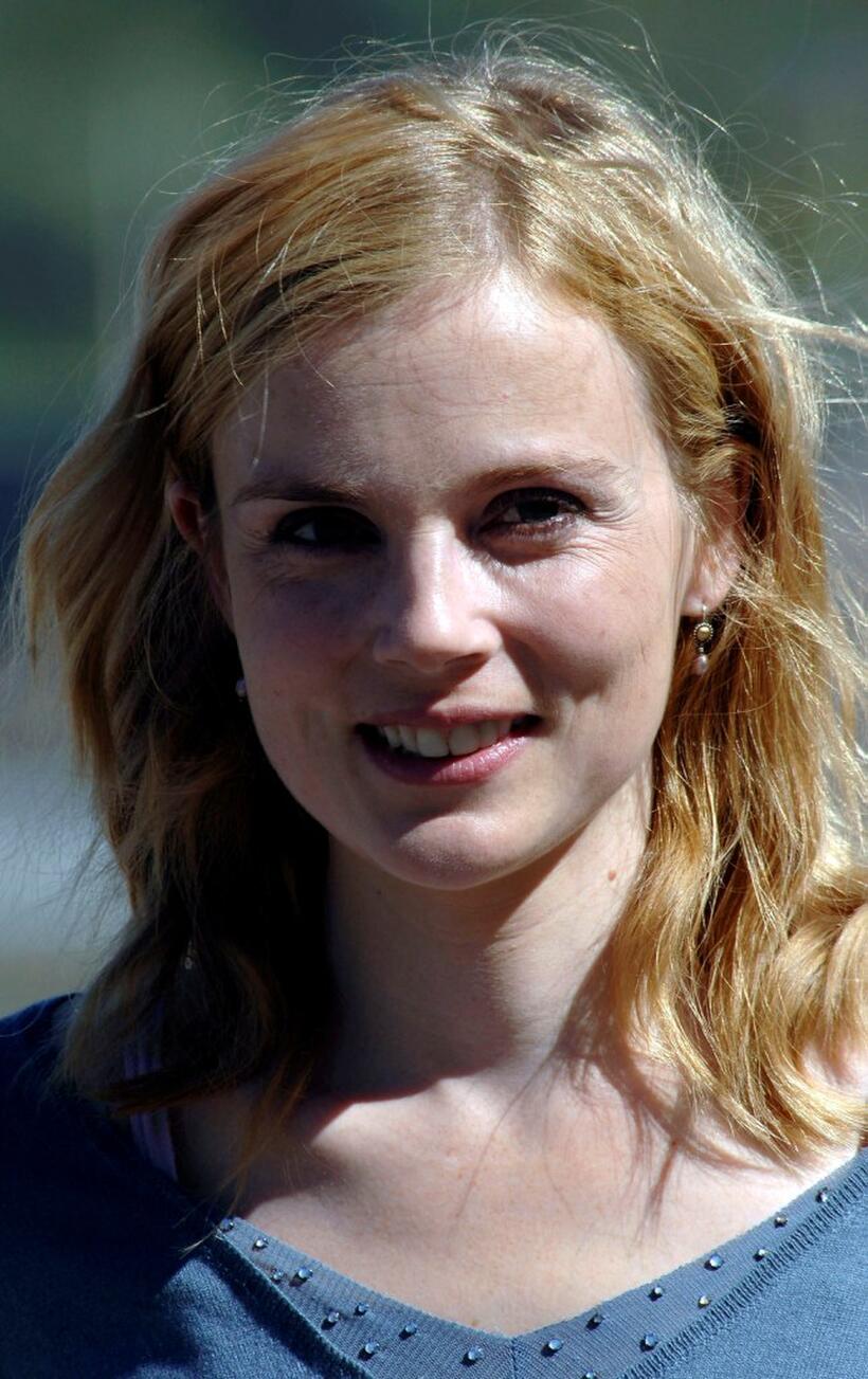 Isabelle Carre at the photocall of "Entre Ses Mains" during the 53rd San Sebastian International Film Festival.