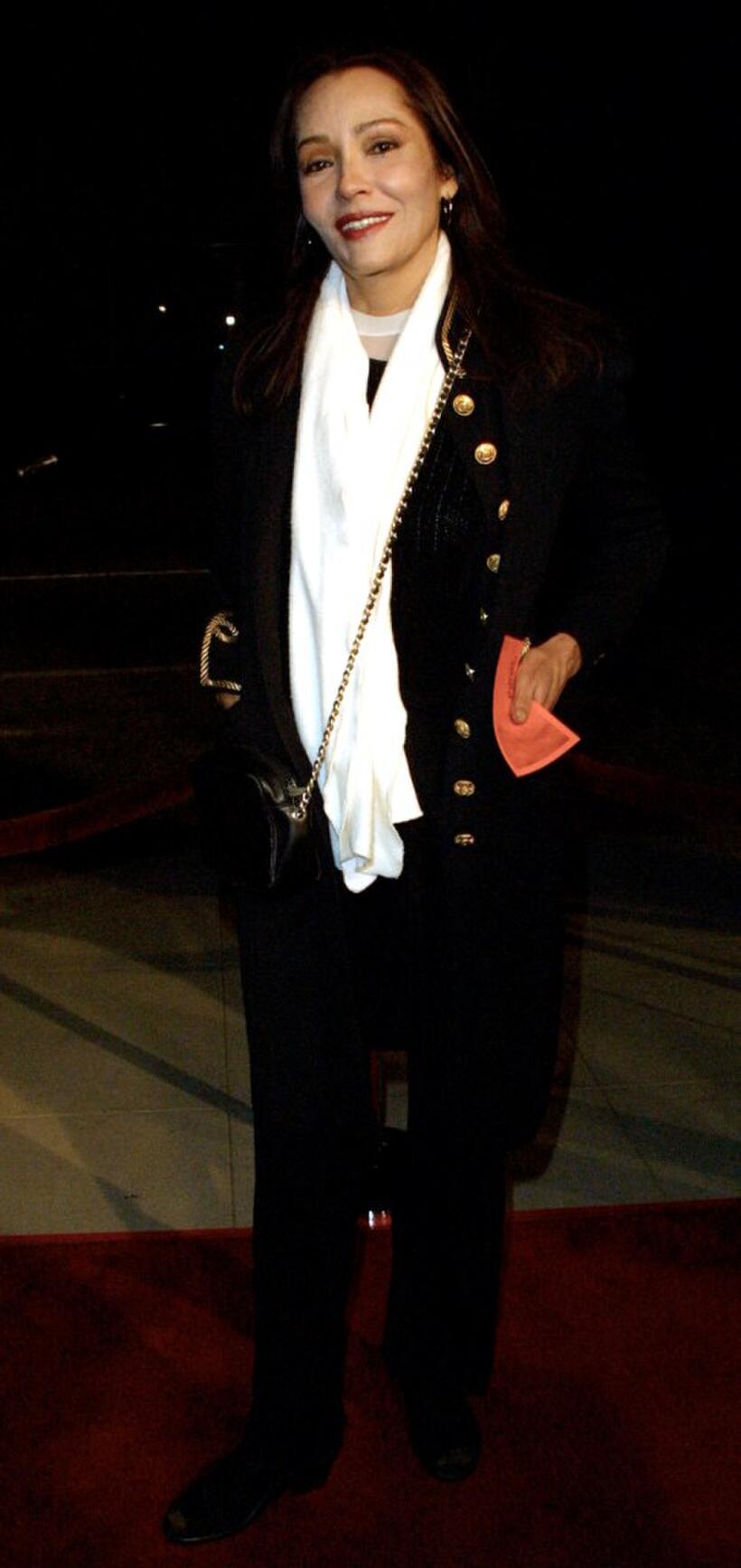 Barbara Carrera at the premiere of "Behind The Sun."