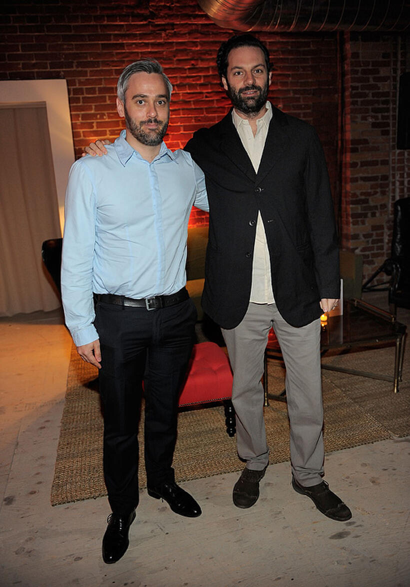 Iain Canning and Emile Sherman at the Colin Firth's 50th birthday party during the 2010 Toronto International Film Festival.
