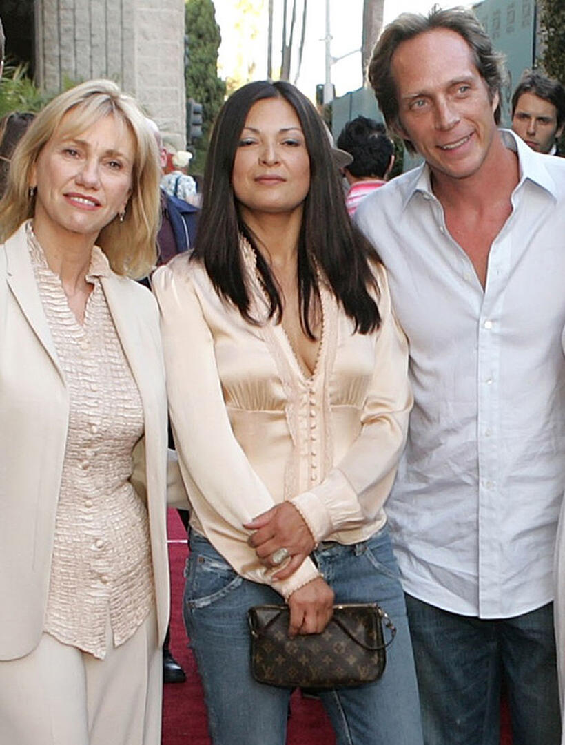 Kathy Baker, Elpidia Carrillo and William Fichtner at the California premiere of "Nine Lives" during the Los Angeles Film Festival.