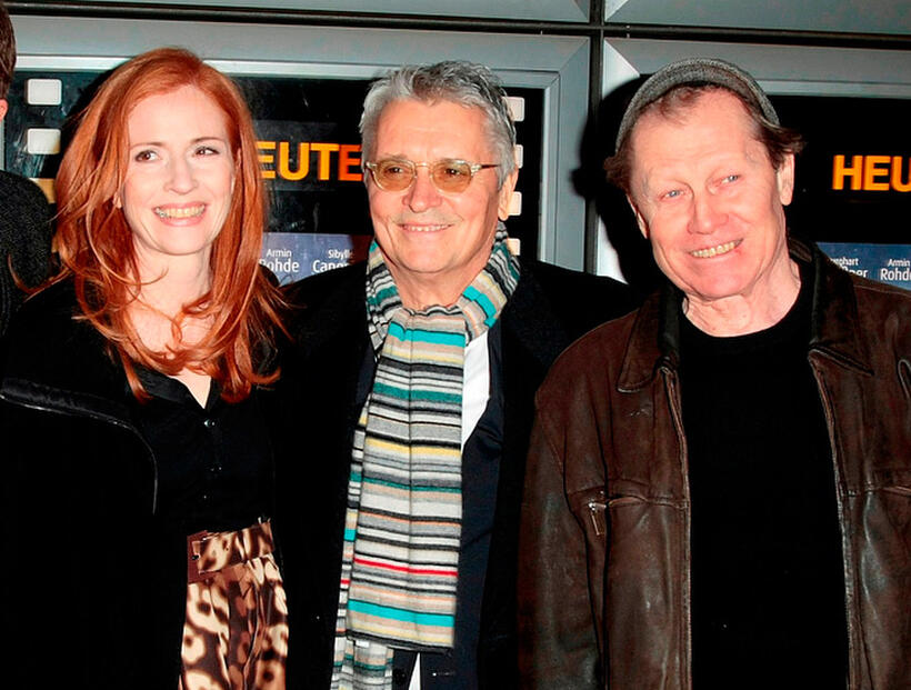 Sibylle Canonica, Henry Huebchen and director Michael Klier at the premiere of "Age And Beauty."