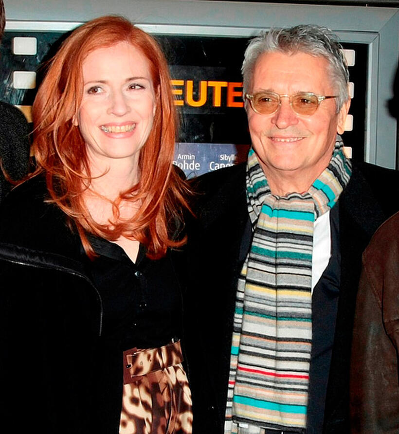 Sibylle Canonica and Henry Huebchen at the premiere of "Age And Beauty."