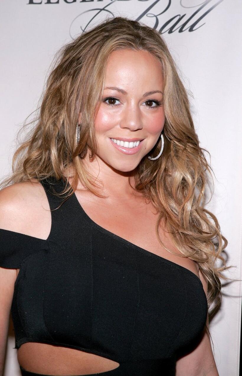 Mariah Carey at the screening of "Oprah Winfrey's Legends Ball."