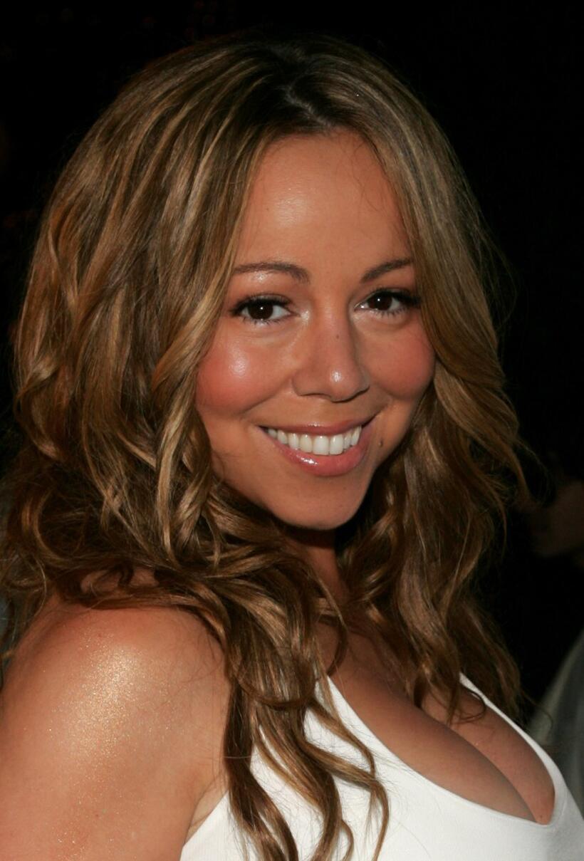 Mariah Carey at the Real White Party.