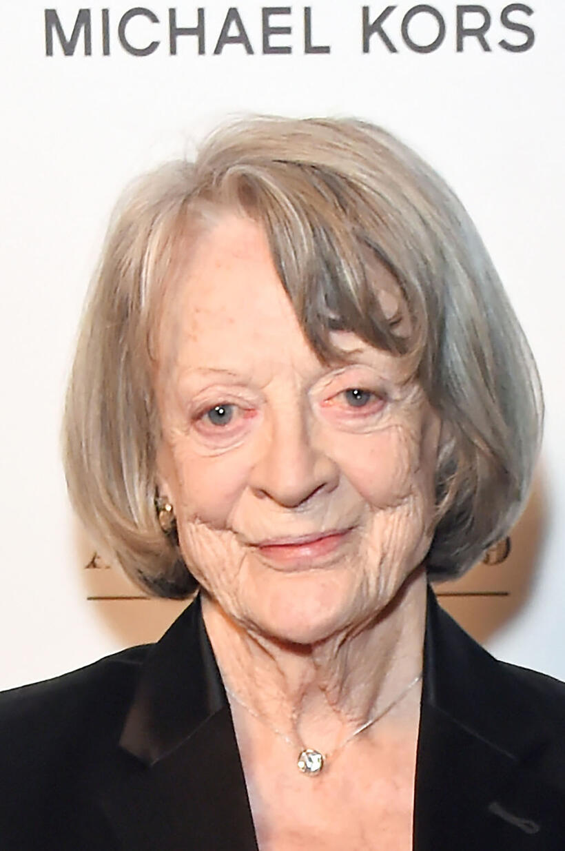 Dame Maggie Smith at the 25th Evening Standard Theatre Awards in London.