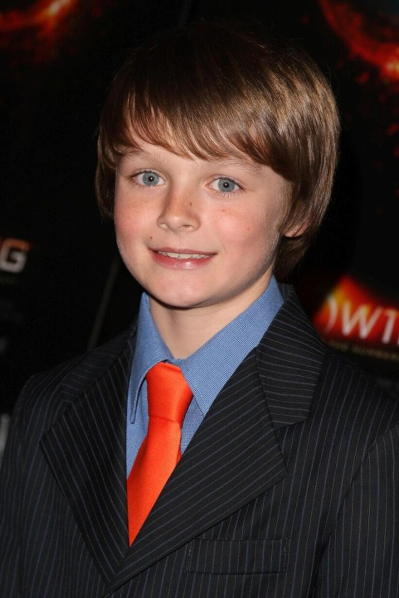 Chandler Canterbury at the premiere of "Knowing."