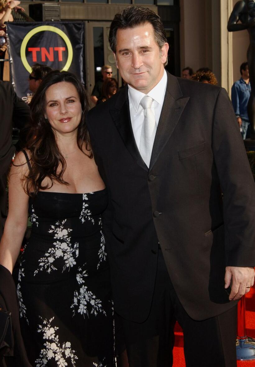 Gia Carides and husband Anthony LaPaglia at the 9th Annual Screen Actors Guild Awards.