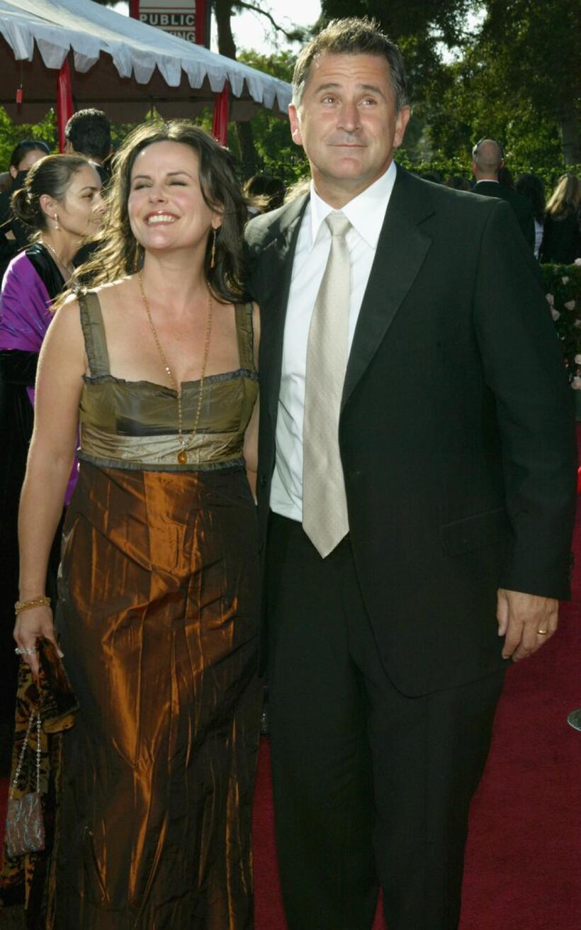 Gia Carides and Anthony LaPaglia at the 56th Annual Primetime Emmy Awards.