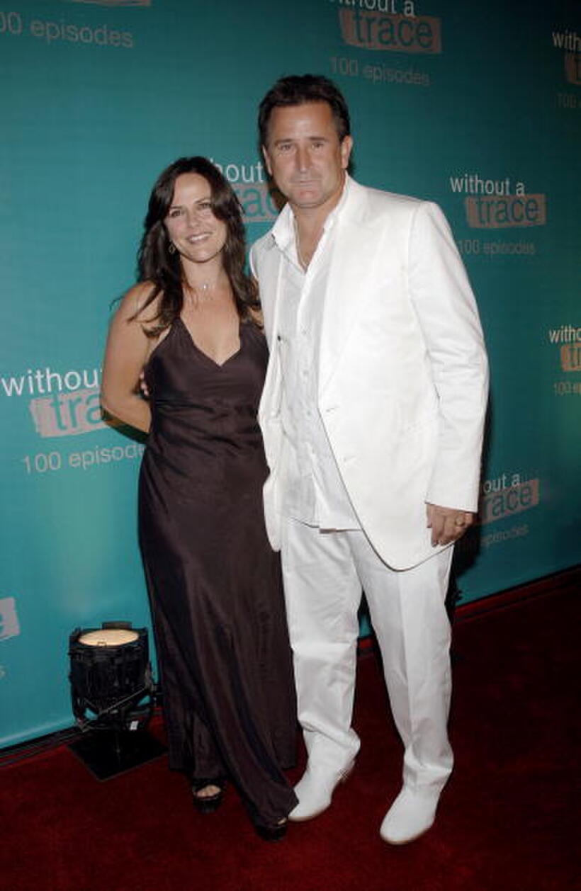Gia Carides and Anthony LaPaglia at the Cabana Club/Sterling Steakhouse.