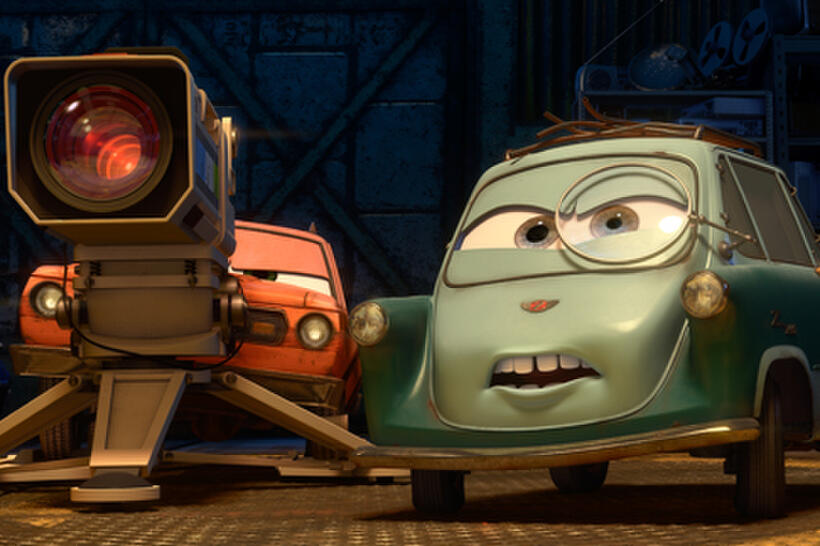 Grem and Professor Z in ``Cars 2.''