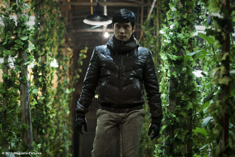 Byung-hun Lee as Kim Soo-hyeon in ``I Saw the Devil.''