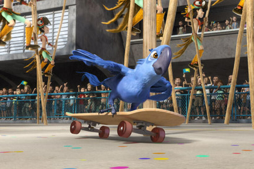 Blu in "Rio."