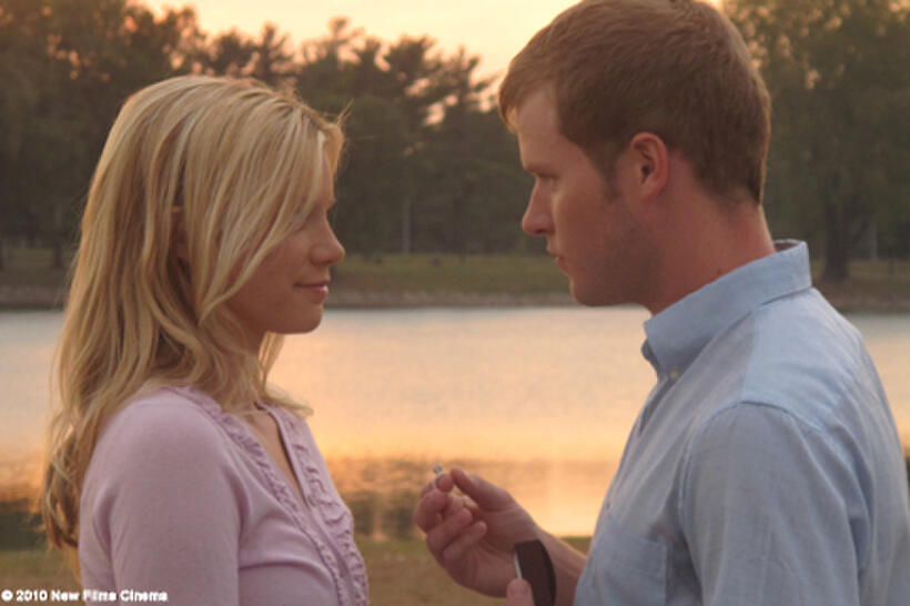 Amy Smart as Natalie and Ben Marten as Steve in ``Dead Awake.''