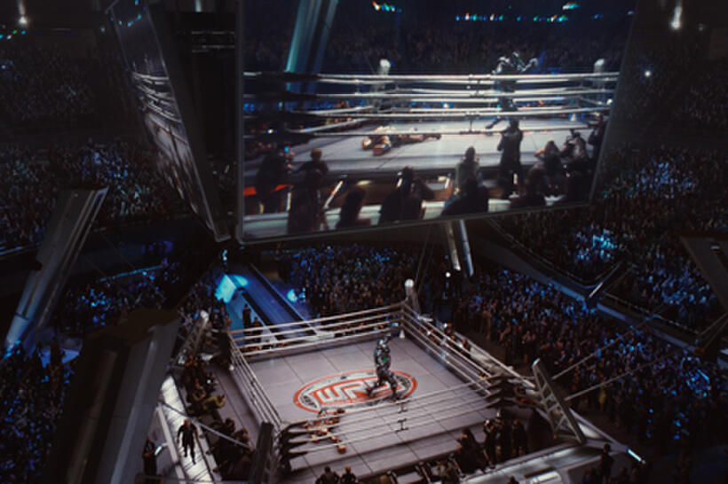 A scene from ``Real Steel.''