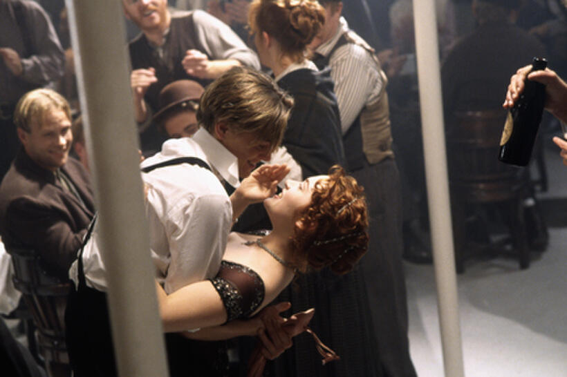 Leonardo DiCaprio as Jack Dawson and Kate Winslet as Rose DeWitt Bukater in ``Titanic.''