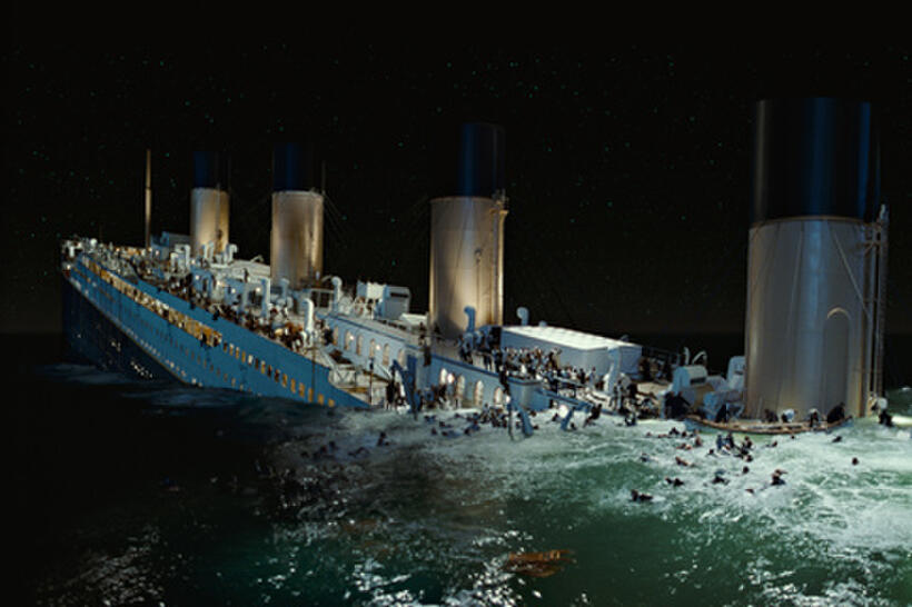 A scene from ``Titanic.''