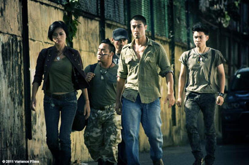 A scene from ``Clash (Bay Rong).''