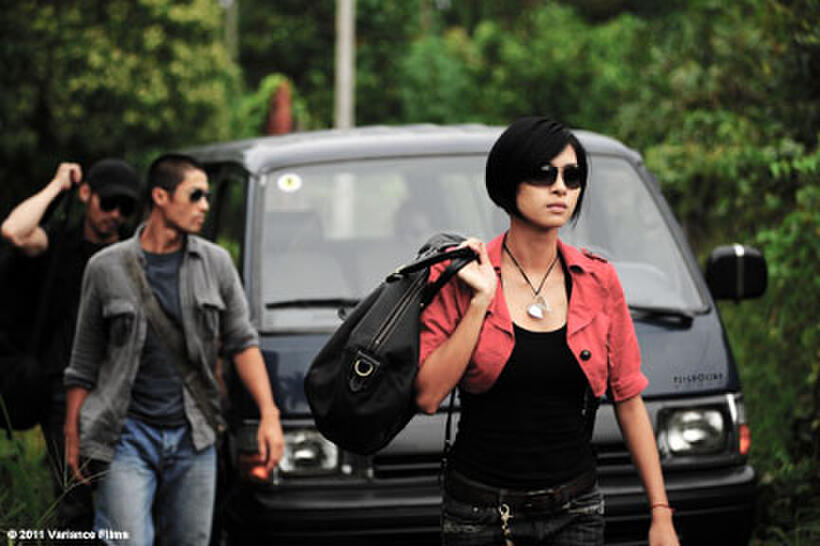A scene from ``Clash (Bay Rong).''