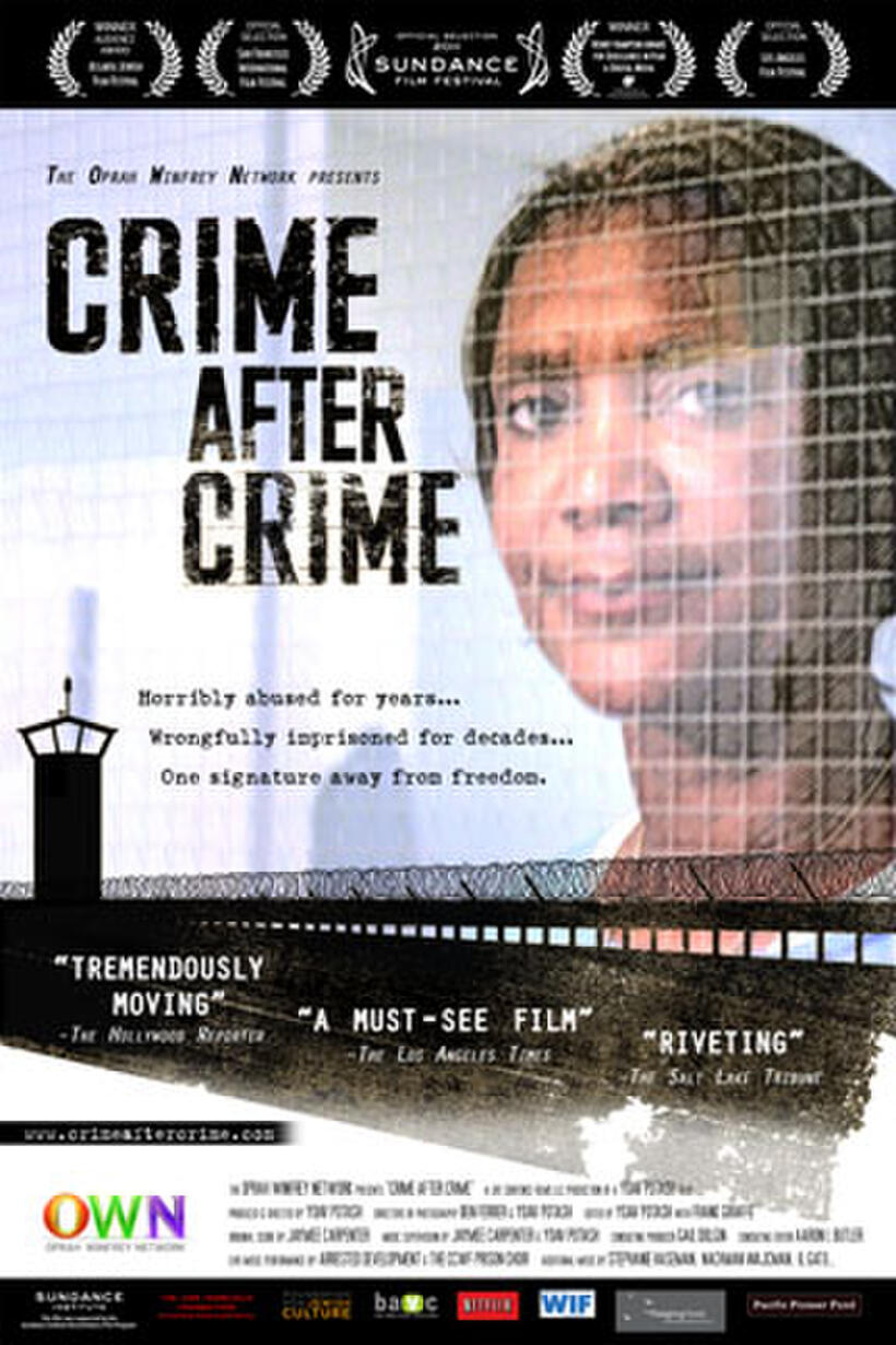 Poster art for "Crime After Crime."