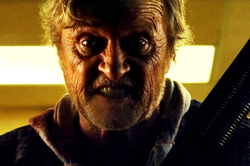 Rutger Hauer as Hobo in ``Hobo with a Shotgun.''