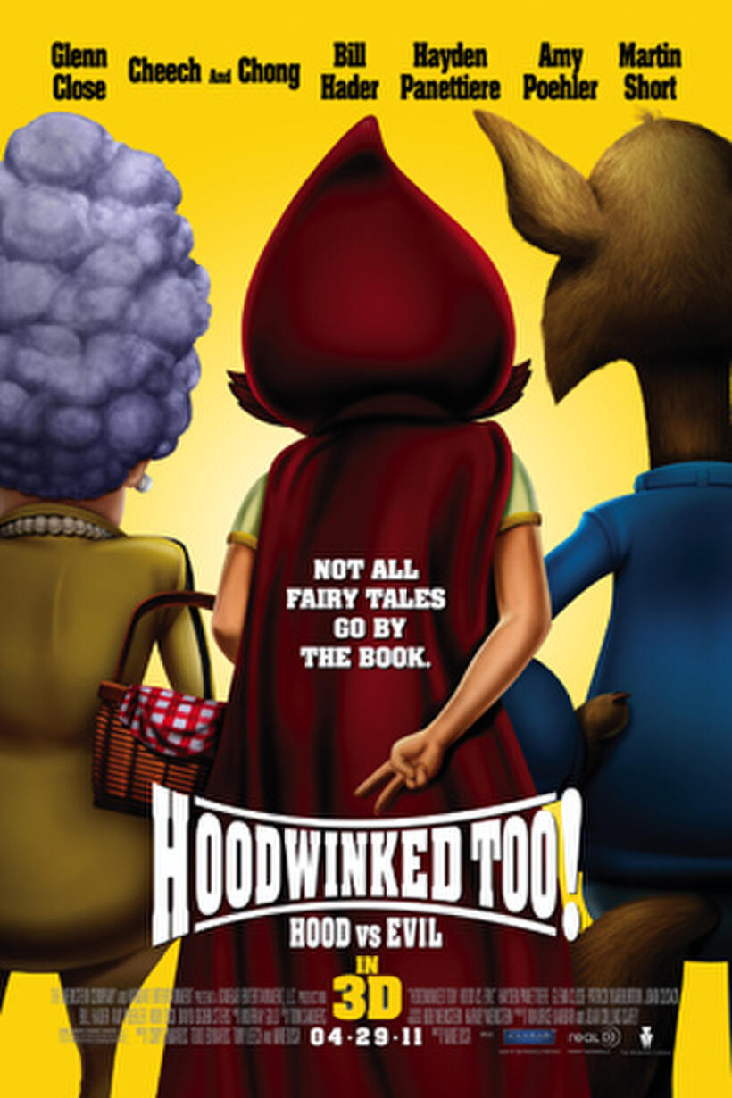 Poster art for "Hoodwinked Too! Hood vs. Evil 3D."