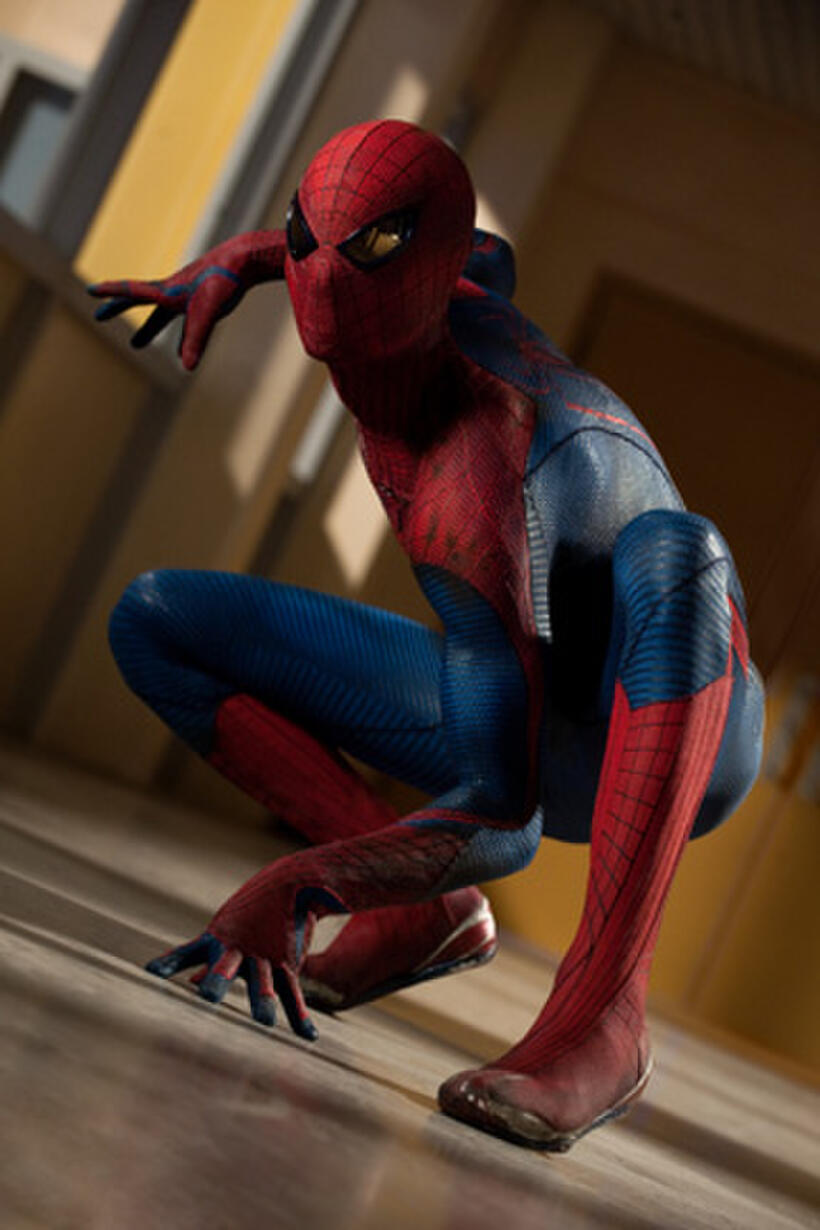 Andrew Garfield as Spider-Man in ``The Amazing Spider-Man.''