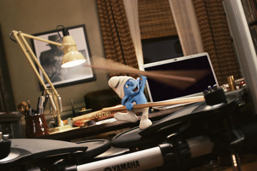 Clumsy Smurf in ``The Smurfs.''